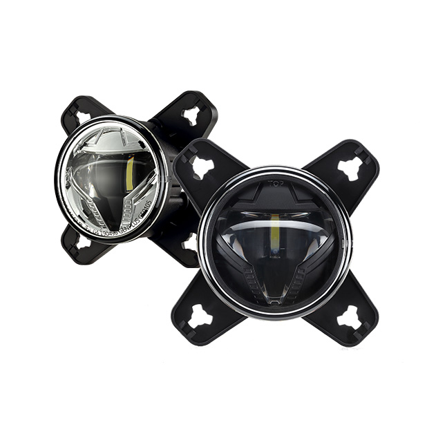 丸型 車用LED フォグランプ 車 部品 6000Kホワイト