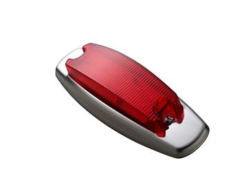 LEDサイドマーカー 汎用 クリアサイドマーカーランプ 発光色 赤色